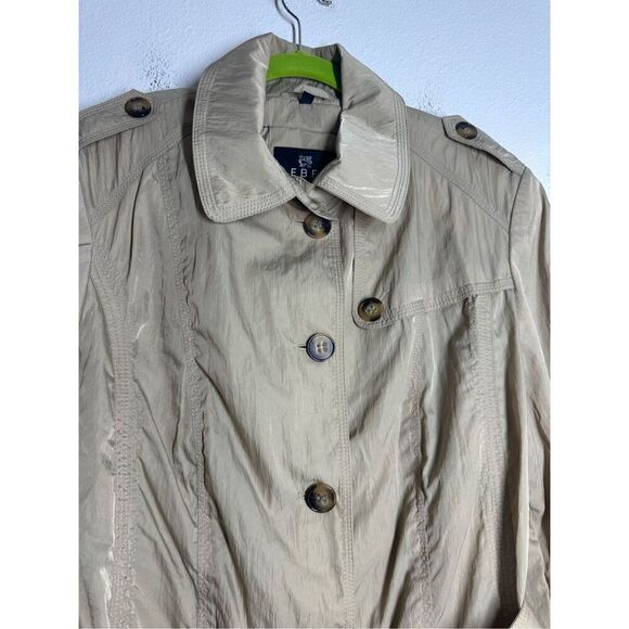 NWOT Barbara Lebek Beige Trench Coat Belted Size 20 UK/ 16 US - Picture 2 of 15